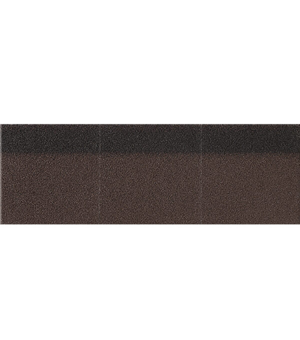 КОНЕК/КАРНИЗ ТЁМНО-КОРИЧНЕВЫЙ /Shadow ТЁМНОЕ ДЕРЕВО/Brick КОРИЧНЕВЫЙ УПАК. 16.8 П.М.-КОНЁК/20 П.М.-КАРНИЗ (1/36) «QUIET TILE» 106-19